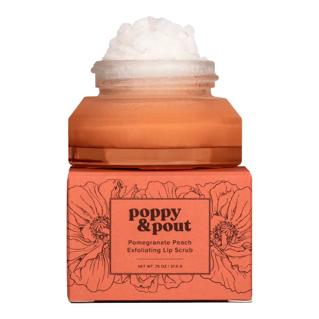 Poppy & Pout  Exfoliating Lip Scrub
