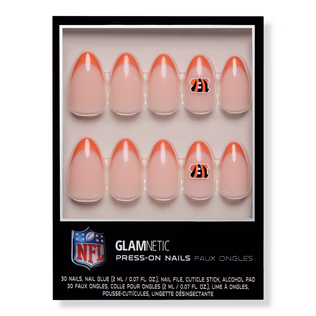 Glamnetic x Fanatics Nail  Cincinnati Bengals Press-On Nails