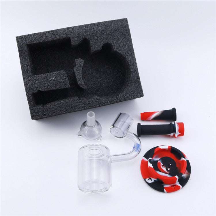 8 Microscope LED Luminous Silicone Dab Rig