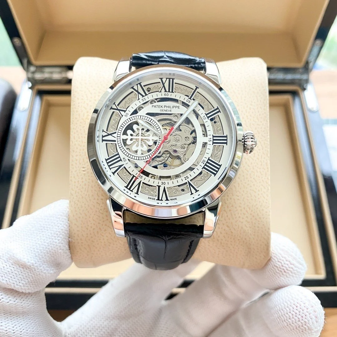 Patek Watch  CALATRAVA 41MM SKELETON DIAL