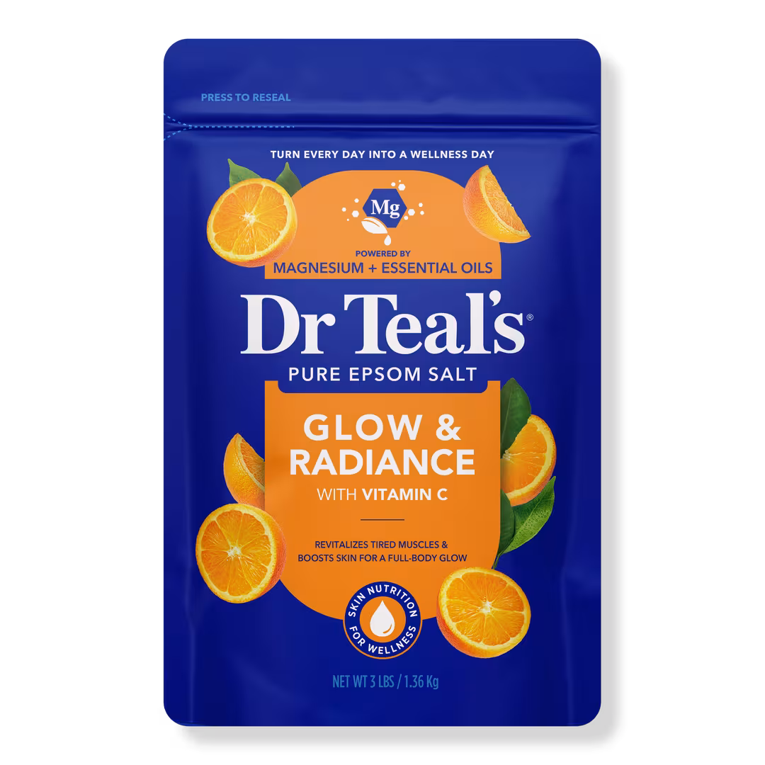 Dr Teal's  Glow & Radiance Pure Epsom Salt
