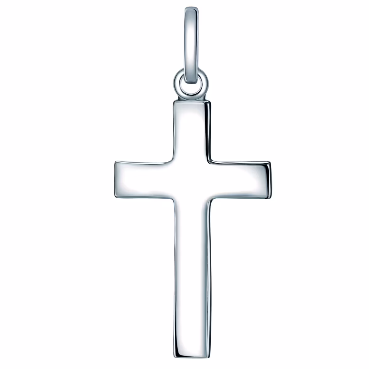Anhänger Kreuz Sterling Silber in Silber