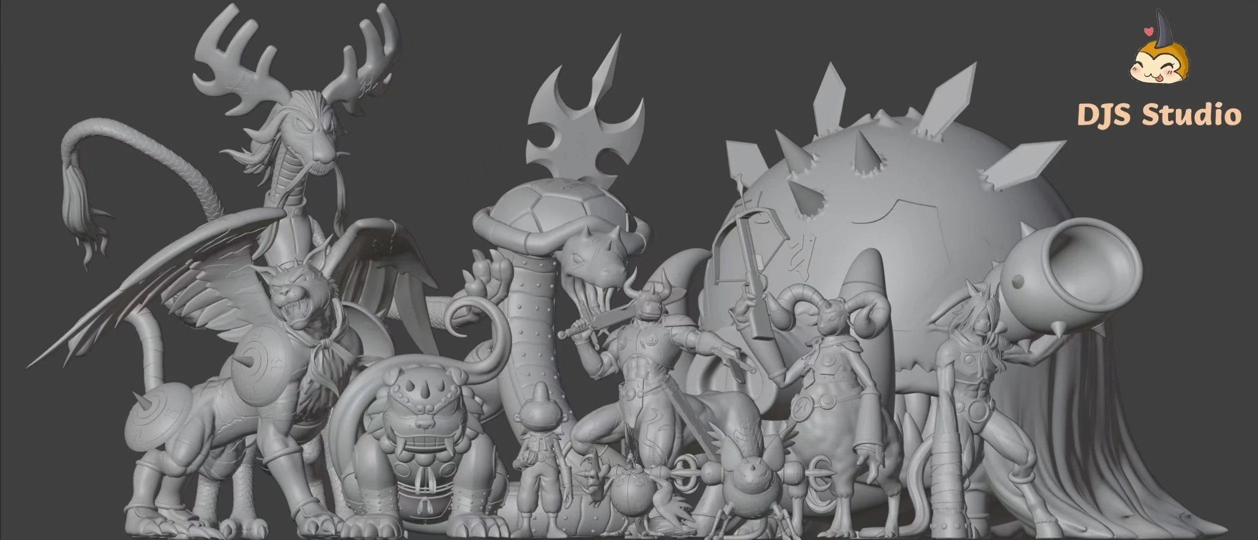 DJS Studio - Vajramon | 蛮牛兽