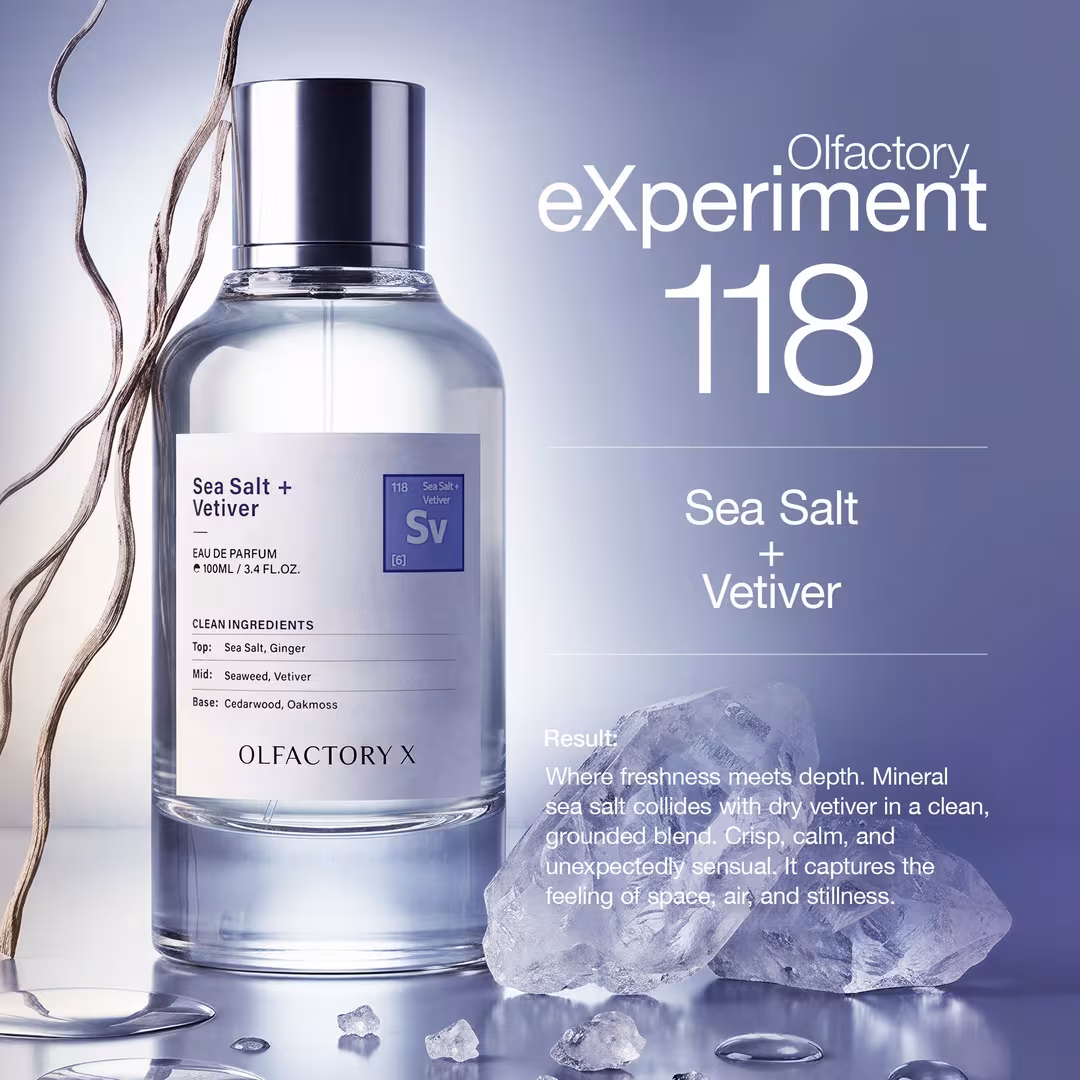 OLFACTORY X  Sea Salt + Vetiver Eau de Parfum