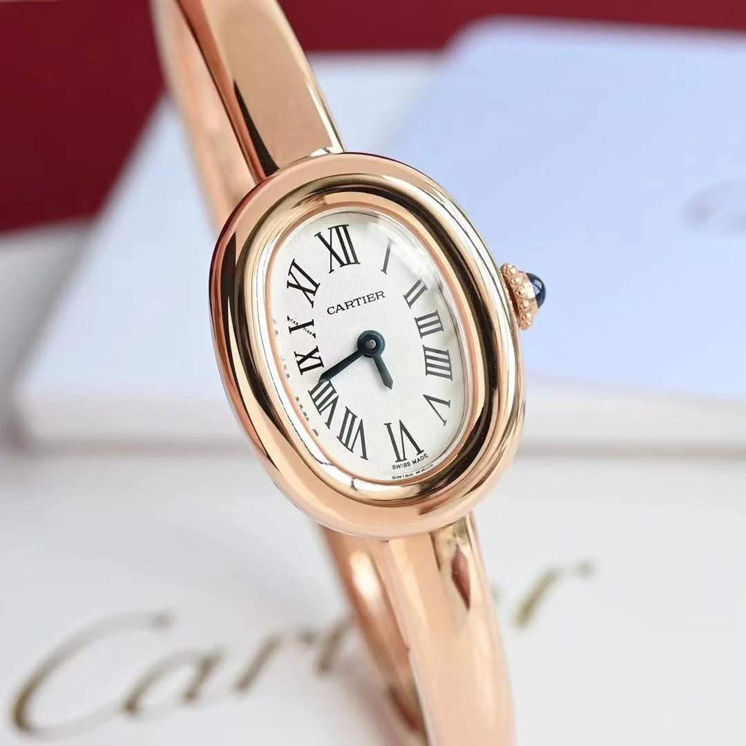 Cartier Watch Baignoire 2024 24.6mm White Dial