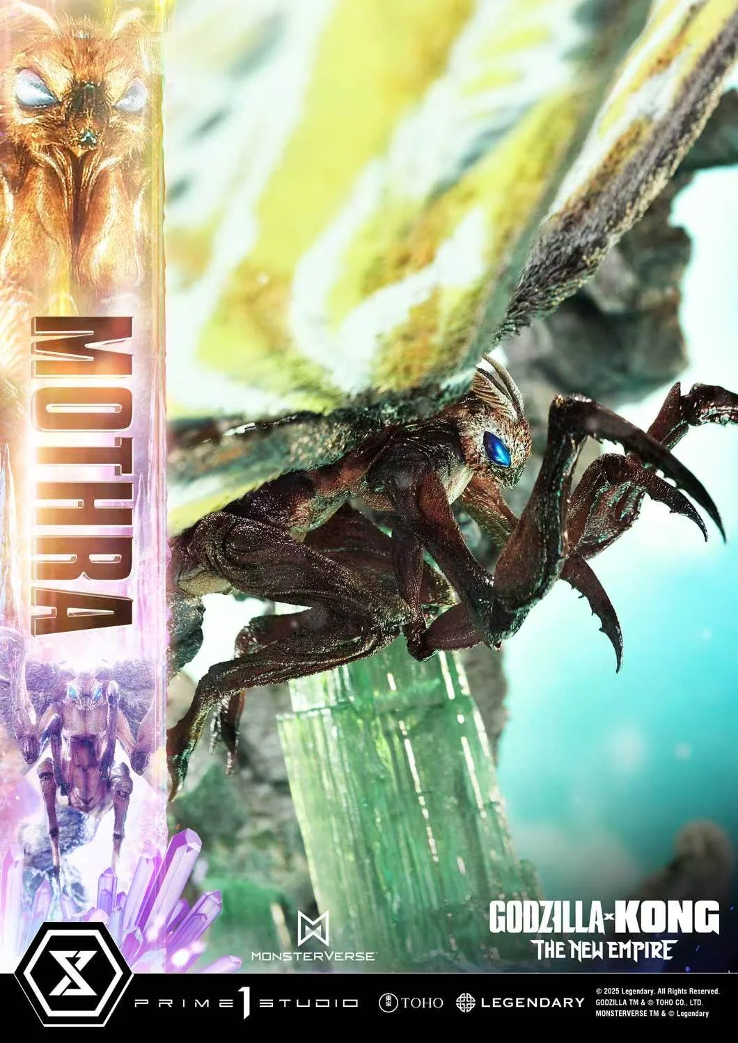 Prime1Studio - Licensed Godzilla x Kong The New Empire Mothra | 版权 哥斯拉大战金刚 新帝国 摩斯拉