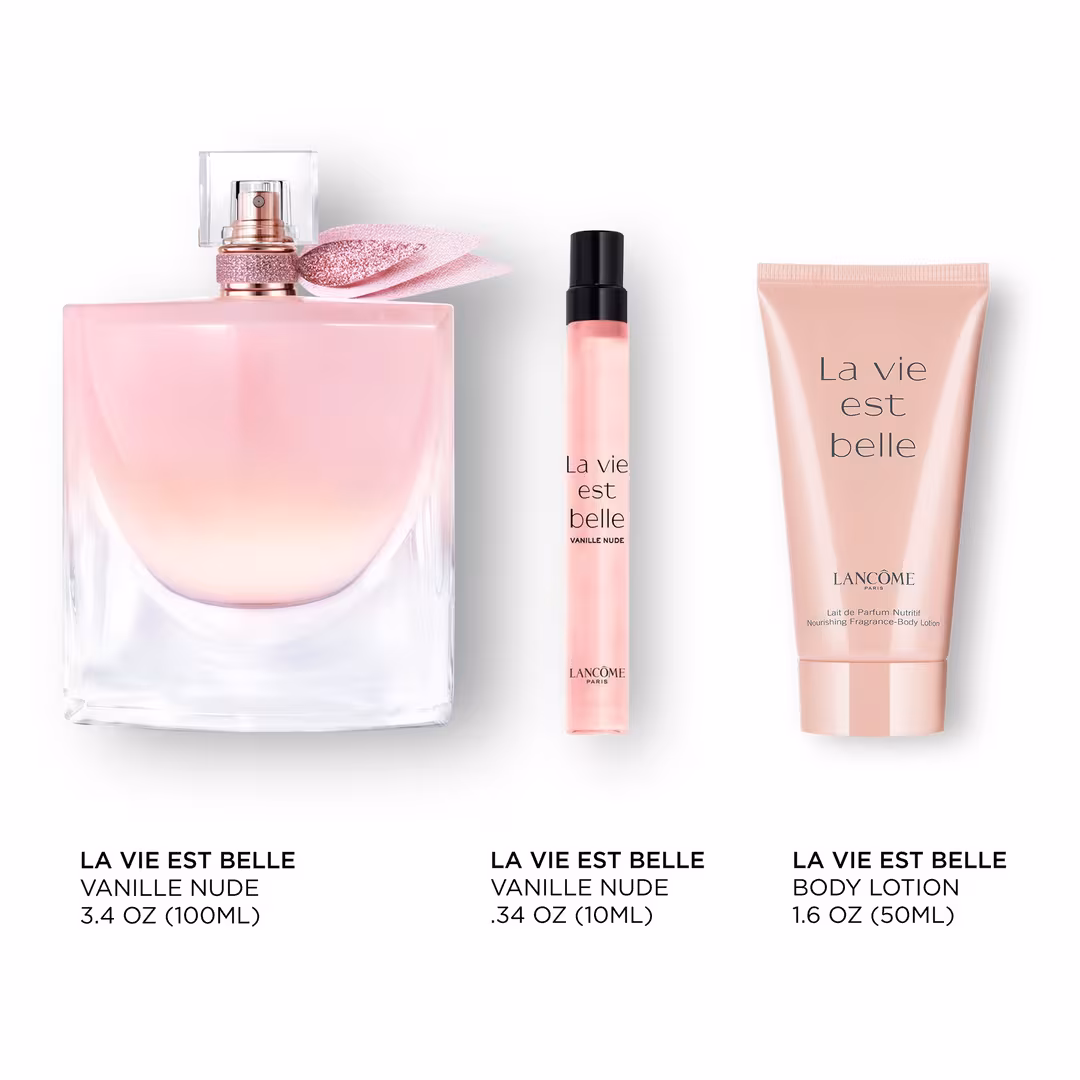 Lancôme  La Vie est Belle Vanille Nude Eau de Parfum 3 Piece Set with Body Lotion