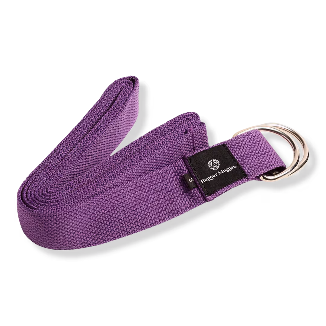 Hugger Mugger  8' Cotton Yoga Strap w/ D-Ring