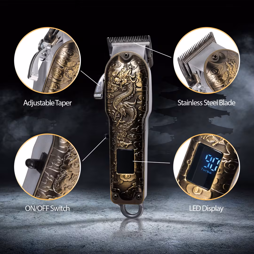 Cutting Edge  Kyoto Pro Rechargeable Clipper with Taper Lever & Turbo Mode