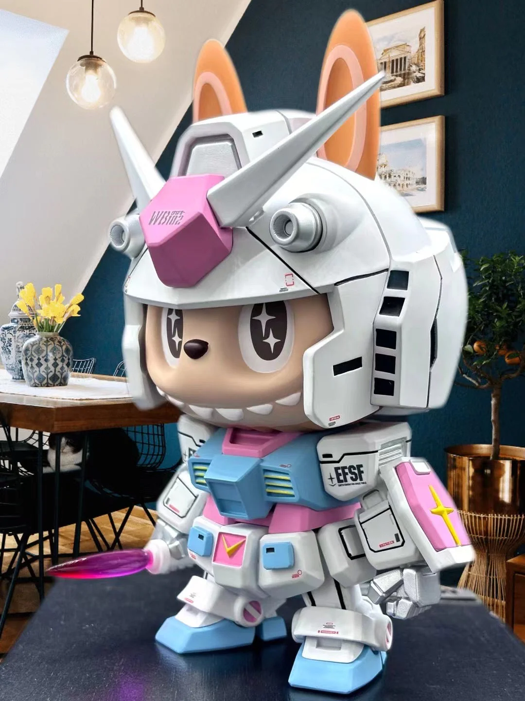 YMG Studio - Labubu cos RX-78-2 Gundam | 拉布布 cos 元祖高达