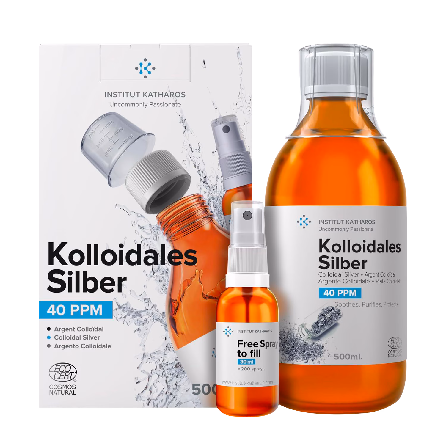 KOLLOIDALES SILBER – hochreine Silberlösung mit 40 ppm