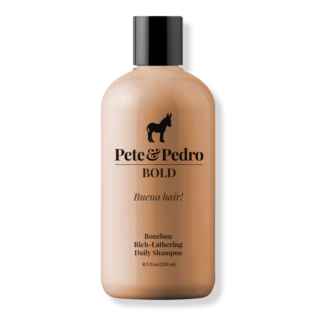 Pete & Pedro  Bold Bourbon Scented Daily Haircare Shampoo