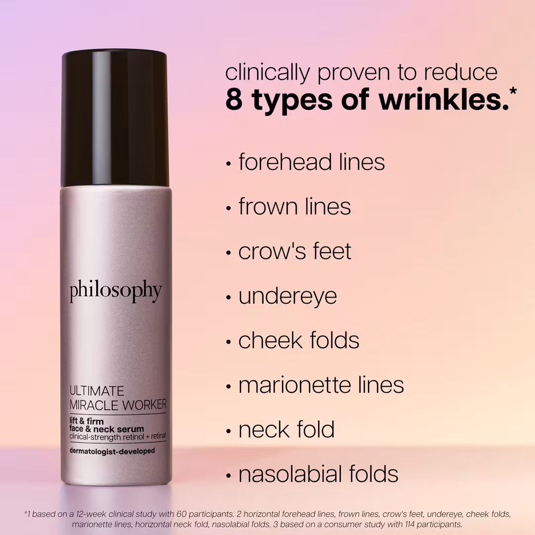 Philosophy  Ultimate Miracle Worker Lift and Firm Face and Neck Serum