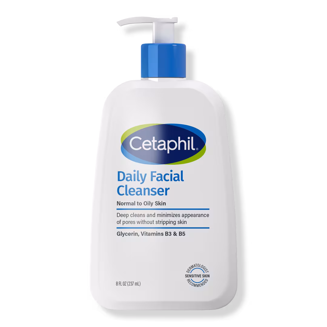 Cetaphil  Daily Facial Cleanser, Face Wash for Sensitive Skin