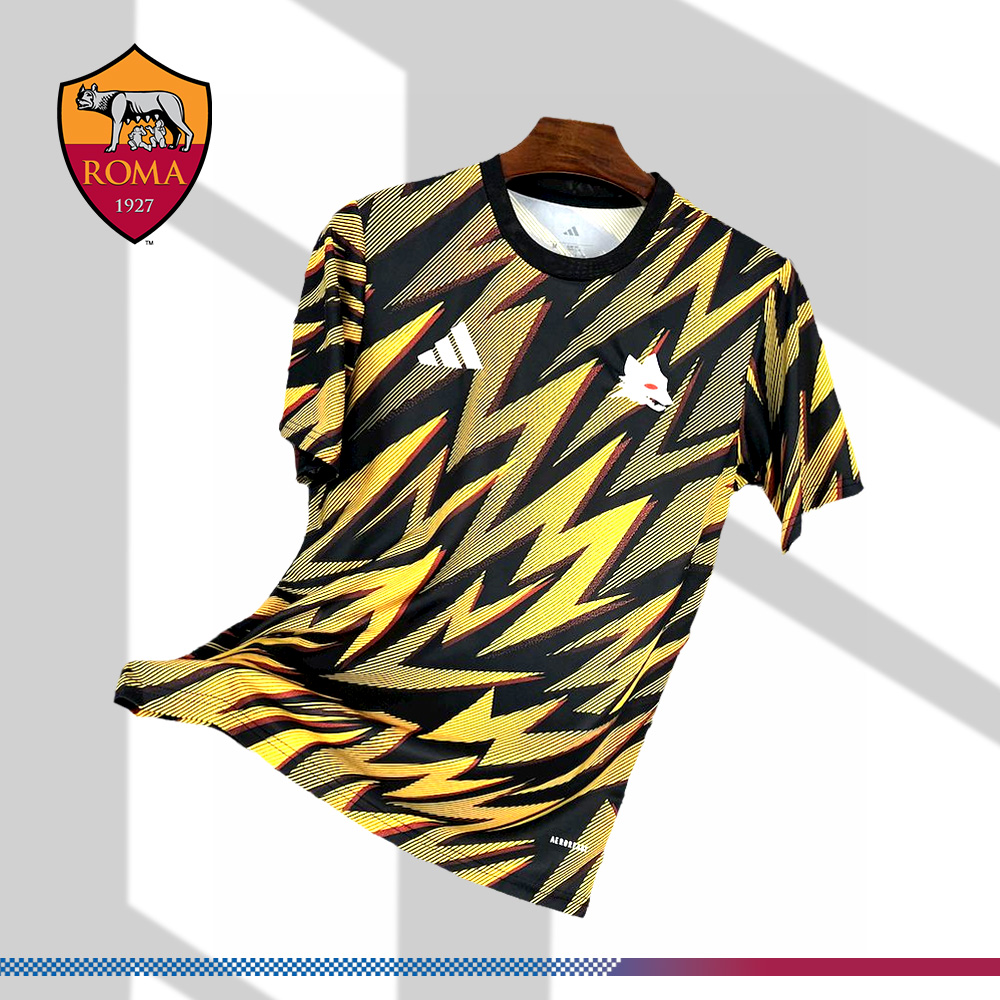 2025/2026 Roma Pre-match Training Football Shirt (Fan Edition)