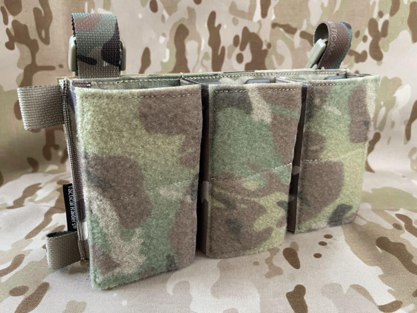 USKDTAC KYWI Tactical Rifle Triple Magazine Pouch with Hook and Loop Fastener