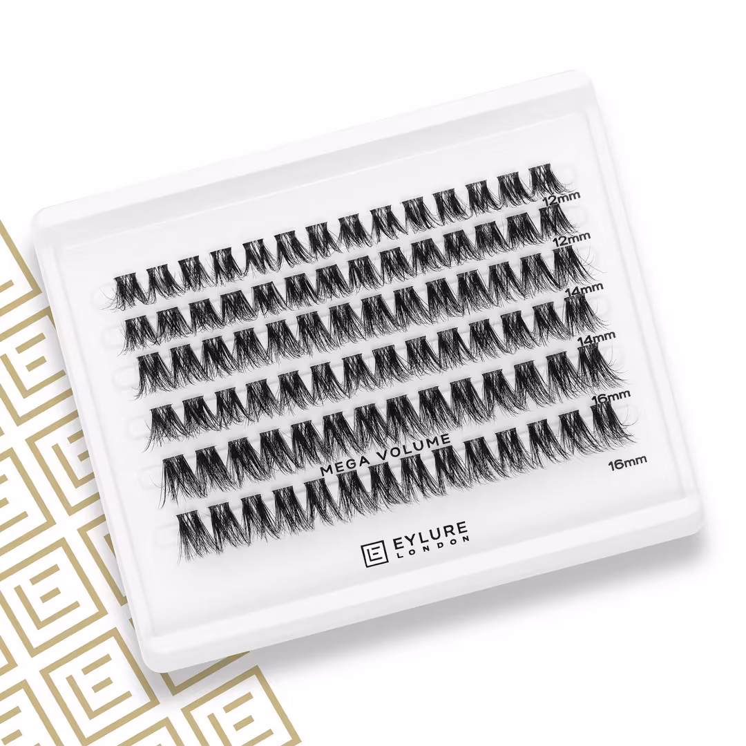 Eylure  Luxe Faux Mink Mega Volume Eyelash Clusters Value Pack
