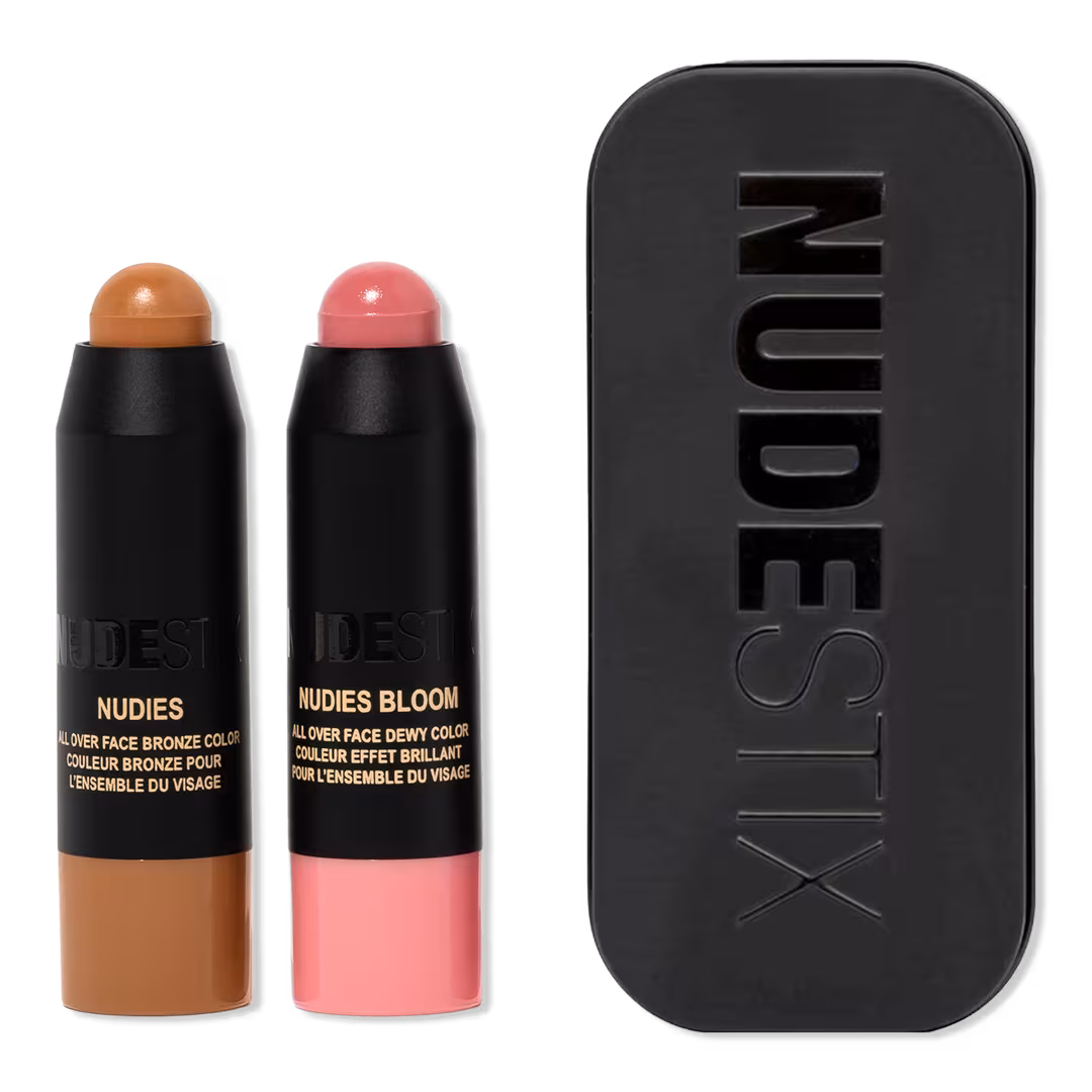 NUDESTIX  Pink Blush & Nude Bronze 2 Piece Mini Kit