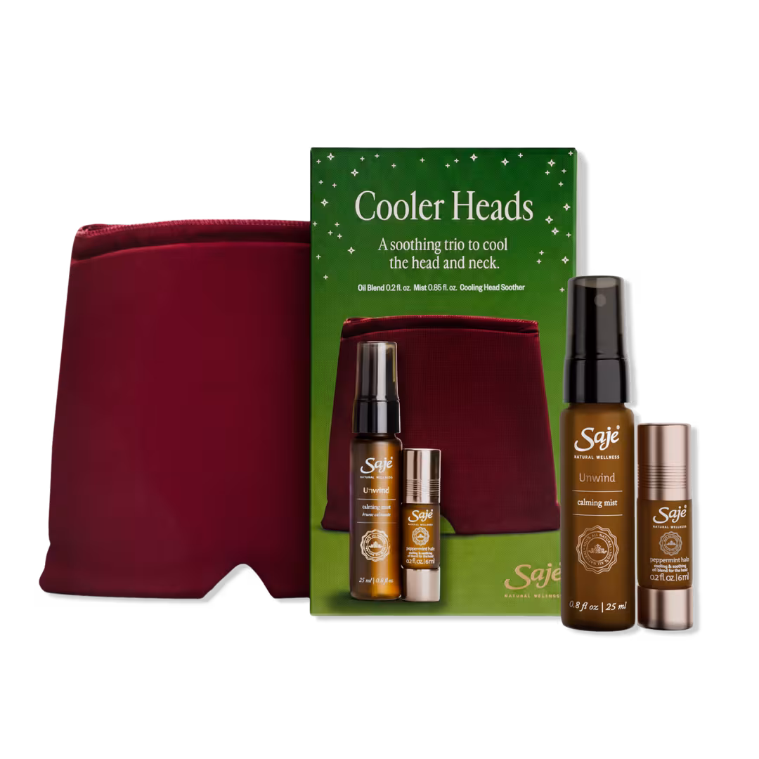 Saje Natural Wellness  Cooler Heads Soothing Head & Neck Kit