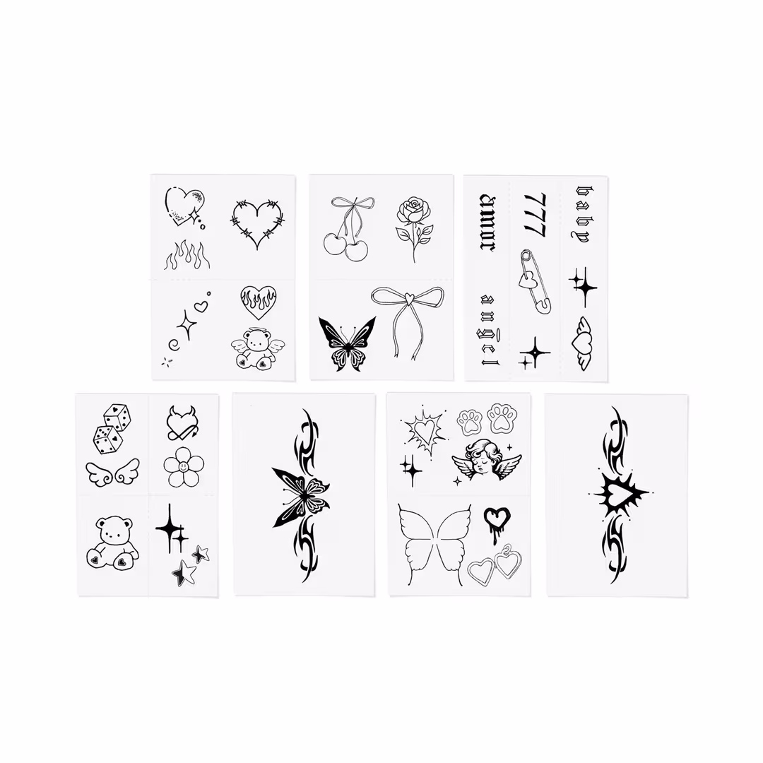 Inked by Dani  She's All That Temporary Tattoo Pack