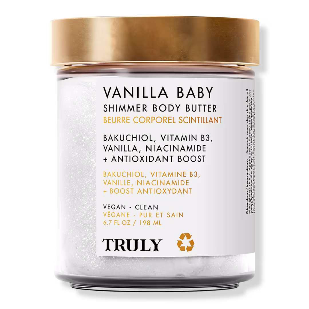 Truly  Vanilla Baby Luxury Shimmer Body Butter