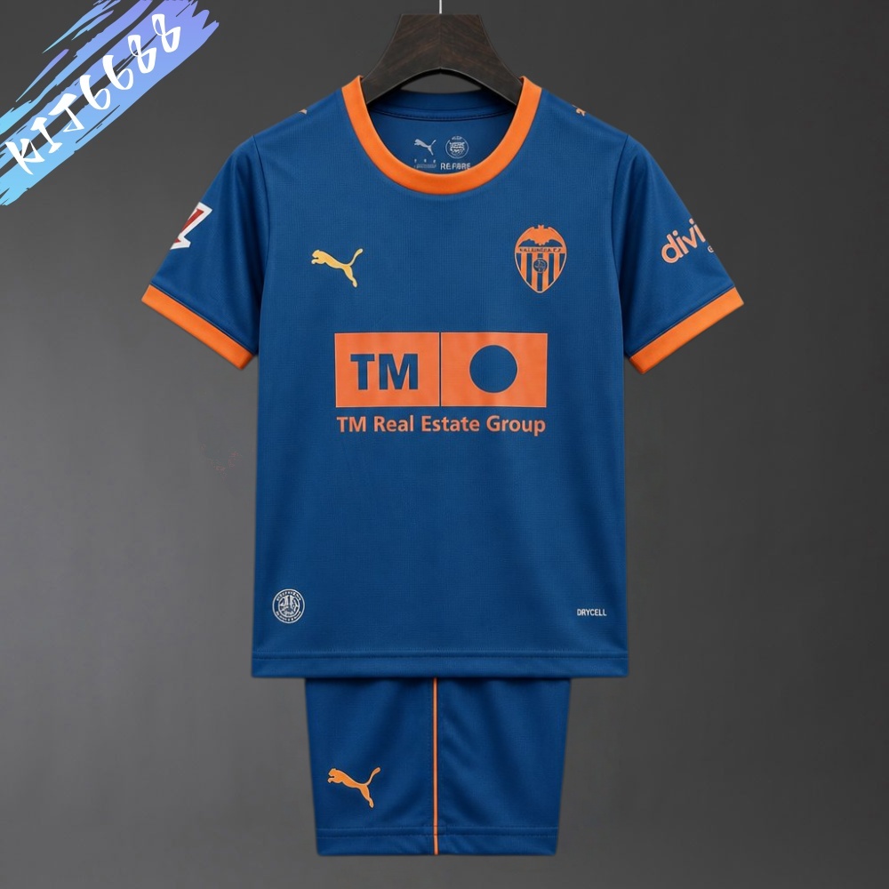 2026/2027 Valencia Away Football Shirt ( Kids Kit socks）