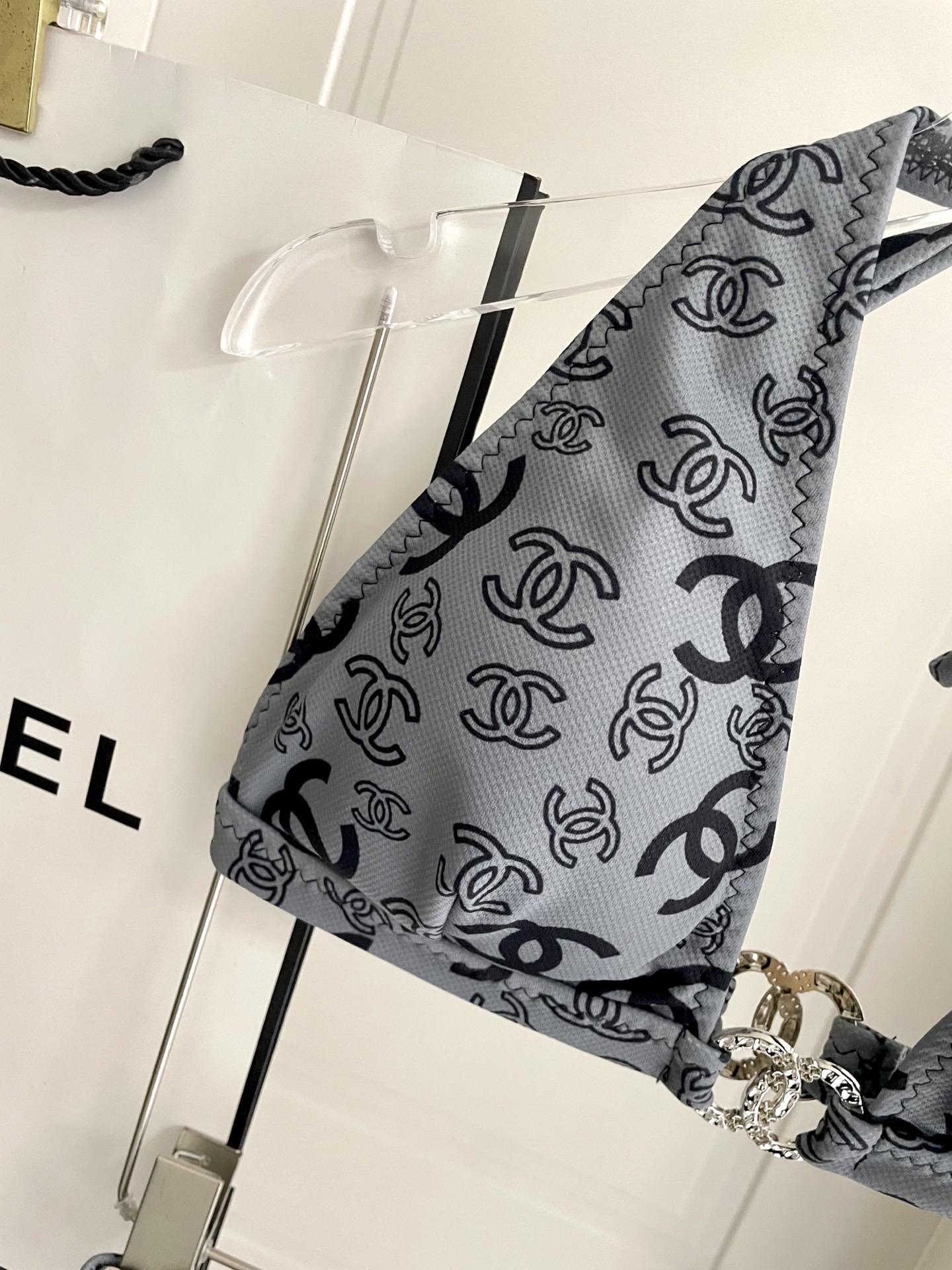 Chanel Two-Piece Swimsuit Swimwear