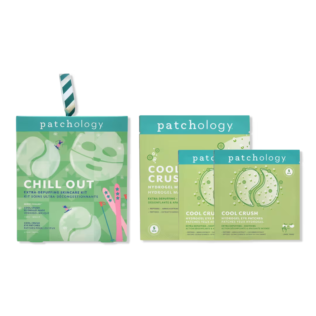 Patchology  Chill Out Cryo-Inspired Extra-Depuffing Skincare Kit