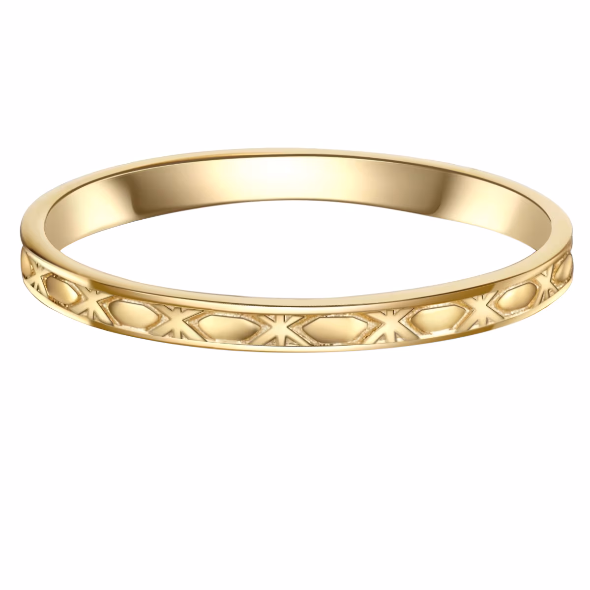 Ring Sterling Silber in Gelbgold