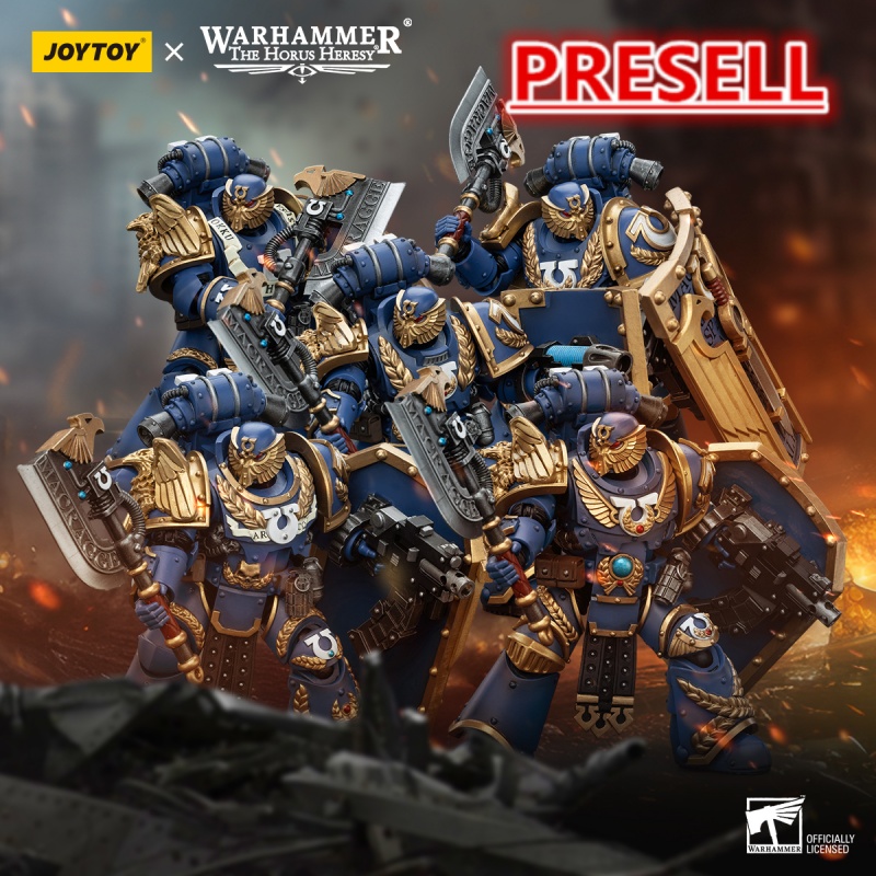 JOYTOY Warhammer The Horus Heresy Ultramarines Invictarus Suzerain Squad - JOYTOY WORLD