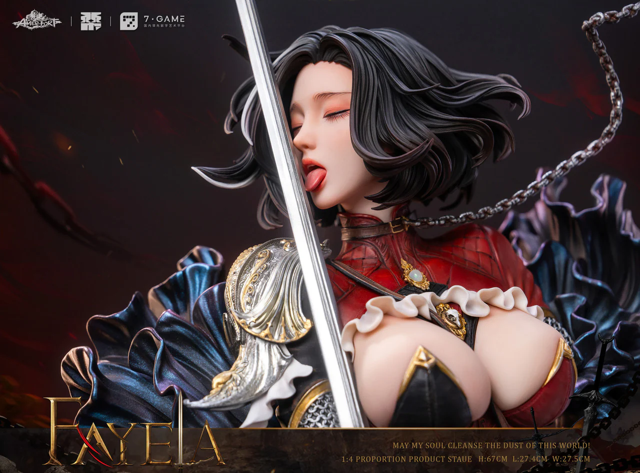 Amer Fort Series - Sacrificial Knight Fayela | 1:4 Resin Statue | by PIJI Studio