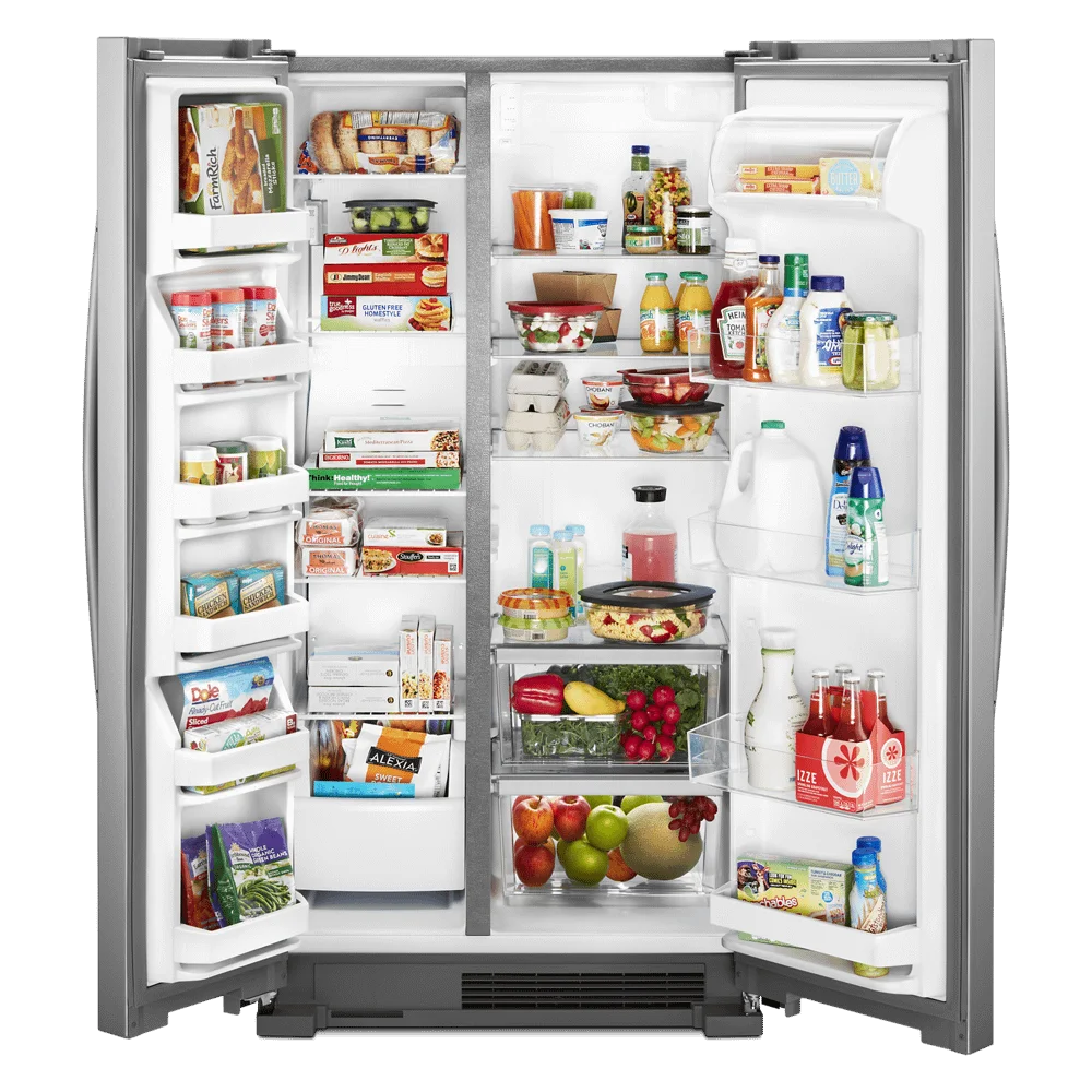 WHIRLPOOL WRS315SNHM side by side freestanding refrigerator