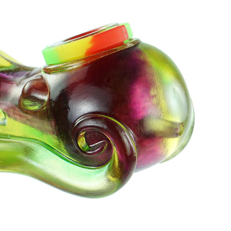 Creative Penis Resin Silicone Pipe