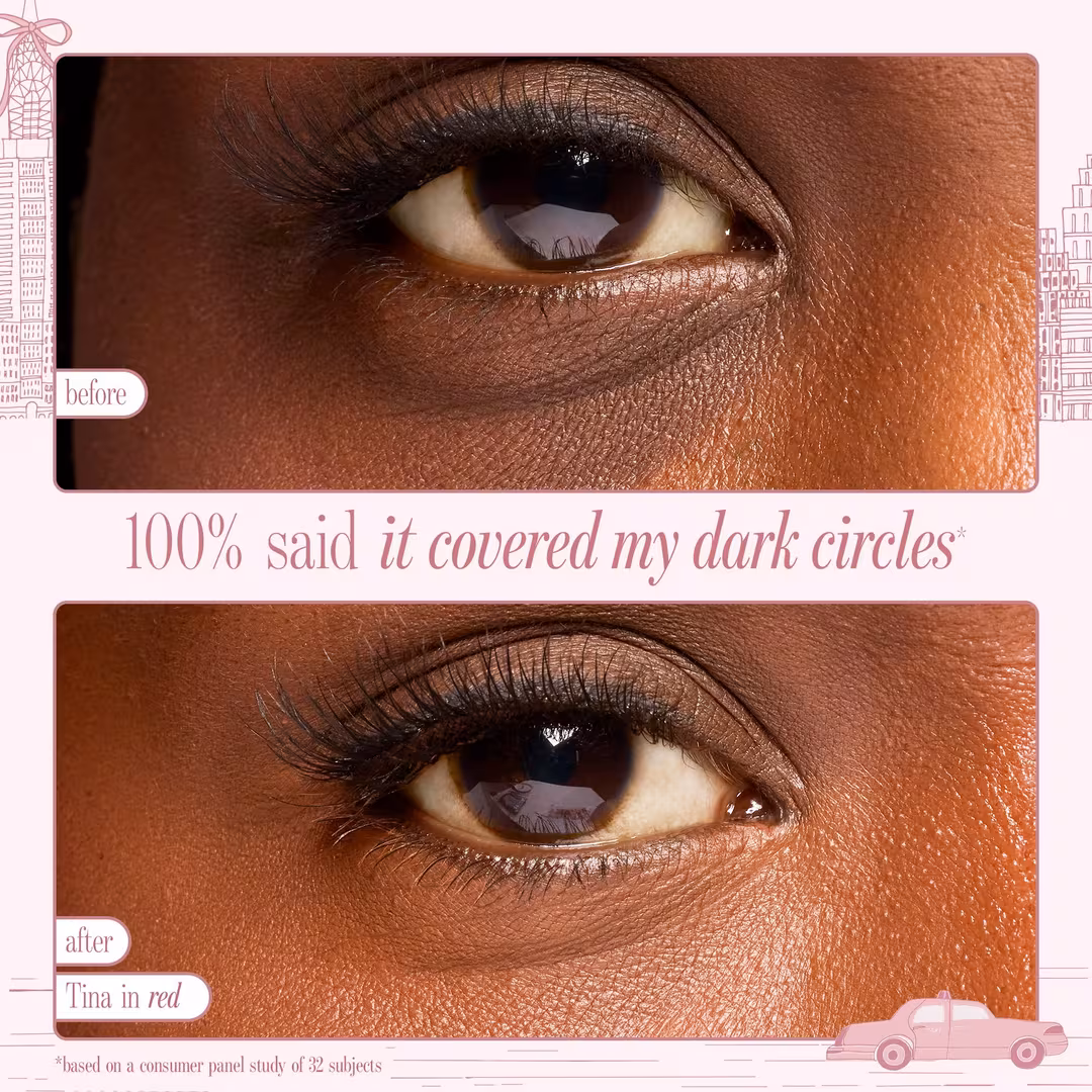 Tarte  Face Card Never Declines CC Undereye Corrector & Brush