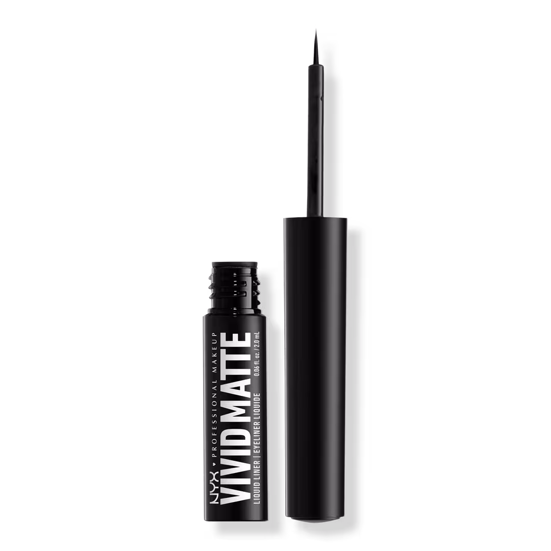 NYX Professional Makeup  Vivid Matte Longwear Liquid Eyeliner