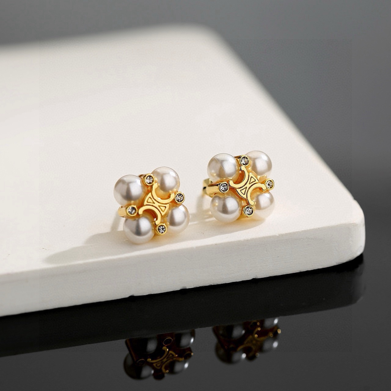 Celine Mini Pearl Earrings