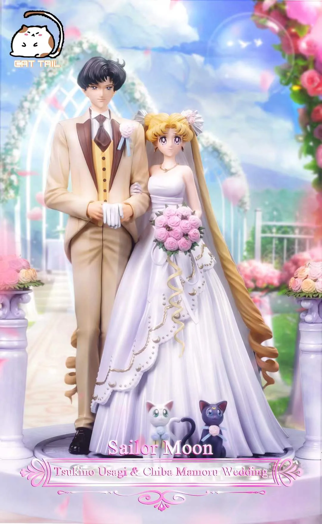 Cat Tail Studio - Tsukino Usagi & Chiba Mamoru Wedding | 月野兔与地场卫的婚礼