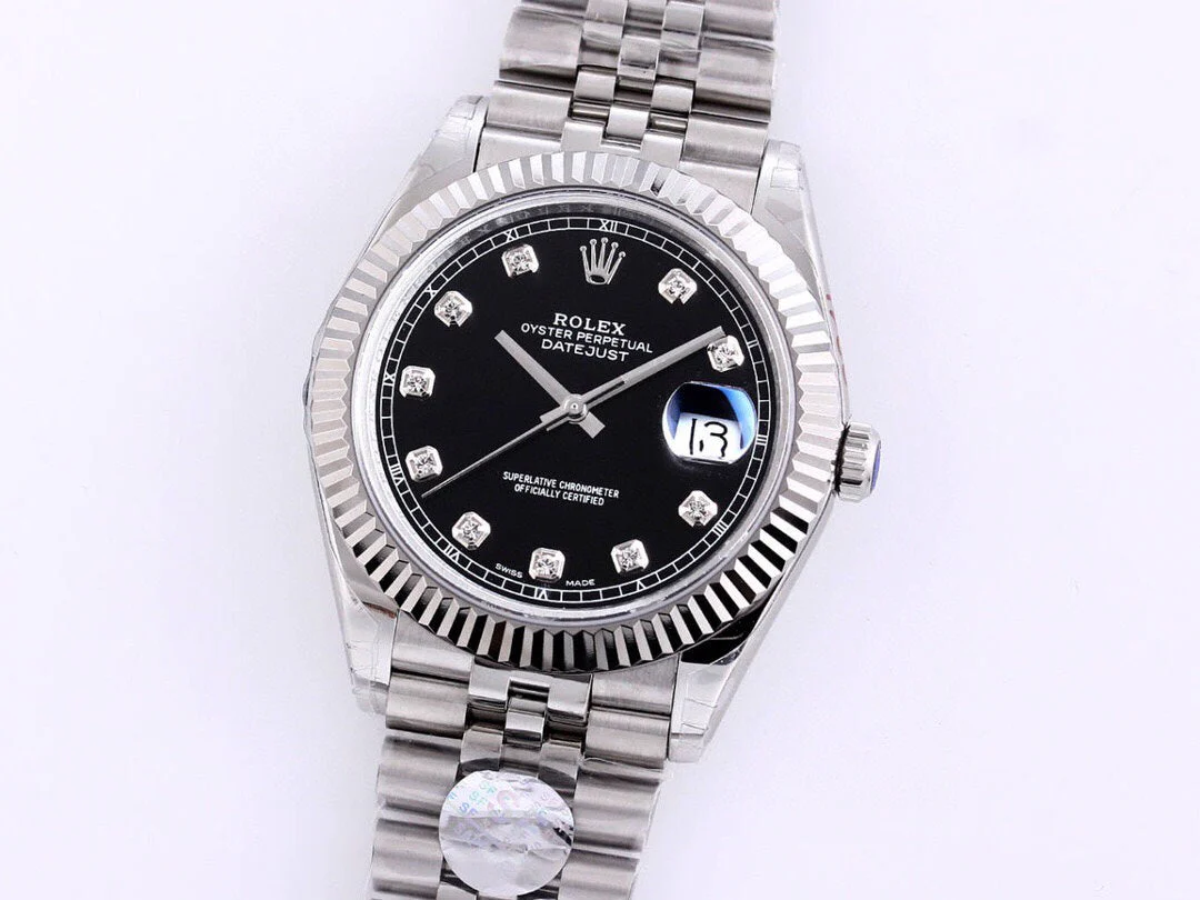 Rolex Watch DATEJUST 41MM STAINLESS STEEL DIAMOND NUMERALS
