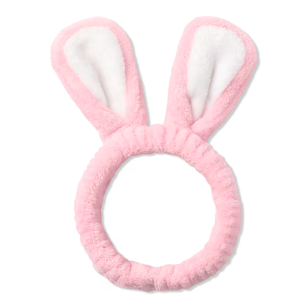 I Dew Care  Bunny Beauty Routine Spa Headband