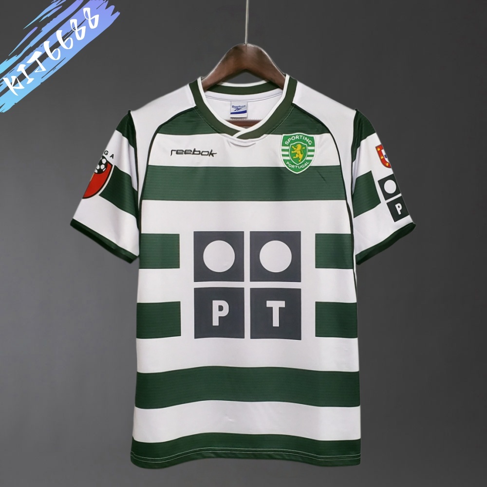 2001/2003 Lisbon home Retro Football Shirt（Fan Edition）