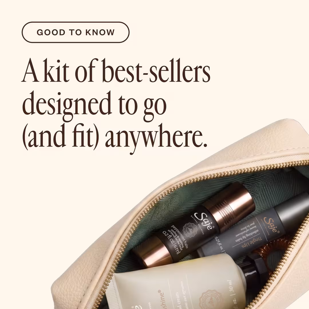Saje Natural Wellness  Sidekick Wellness Kit