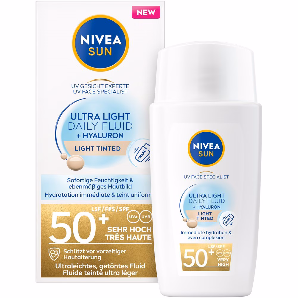 UV Gesicht Experte Ultra Light Daily Fluid Heller Hauttyp LSF 50+
