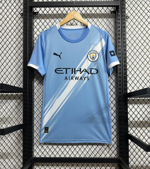 2025/2026 Manchester City Home Football Shirt (Fans)