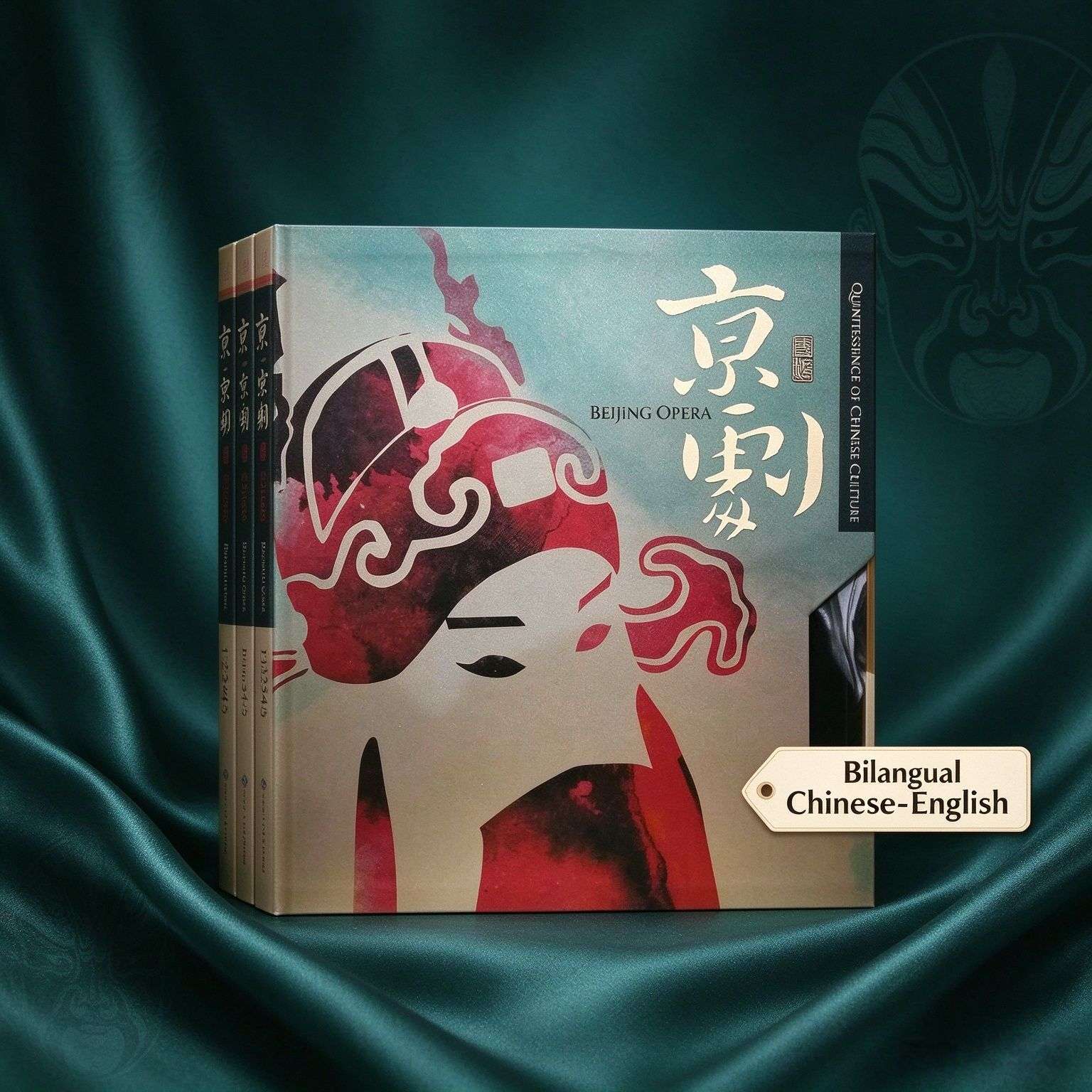 Peking Opera: A Comprehensive Introduction to China‘s National Treasure (Bilingual Chinese-English, 4-Volume Set)
