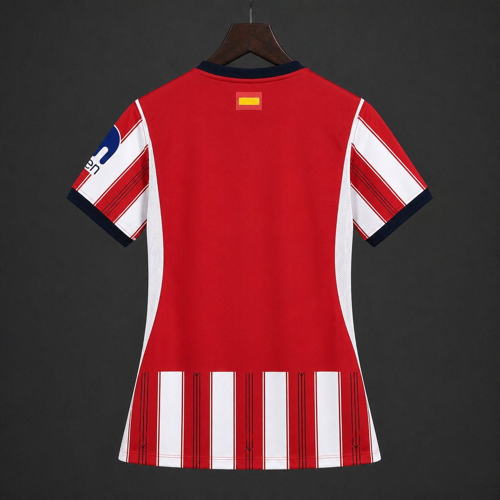 2026/2027 Atletico Madrid home  Football Shirt (woman）