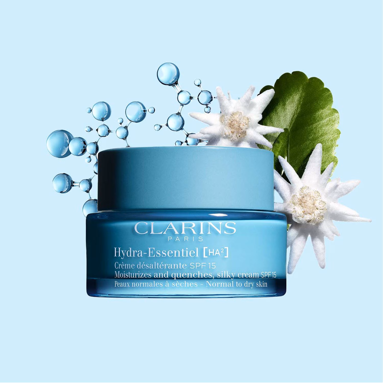 Hydra-Essentiel Crème désaltérante SPF 15 Peaux normales à sèches
