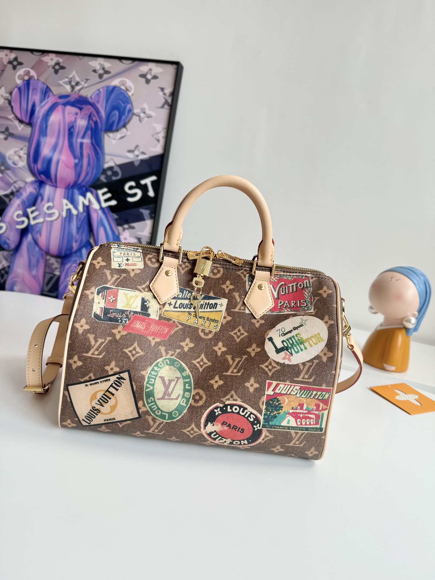 LV Sac Speedy Soft 30 Crafty Bag