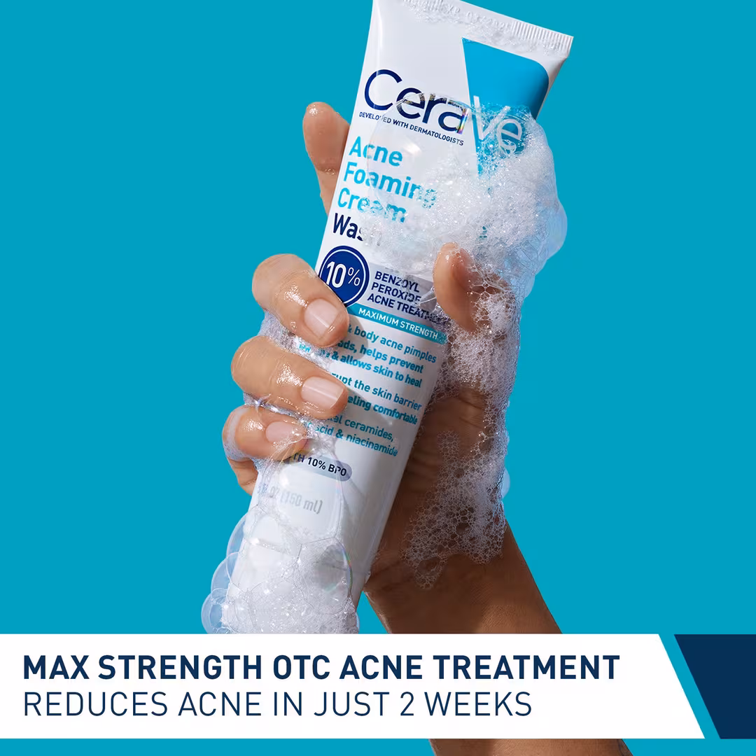 CeraVe  Acne Foaming Cream Wash