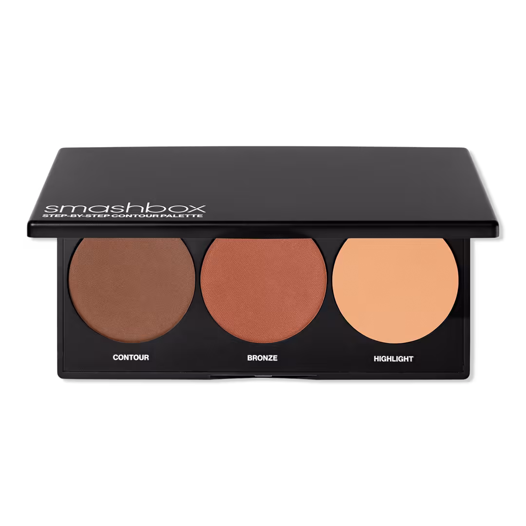 Smashbox  Step-By-Step Contour Palette – Contour, Bronzer & Highlighter
