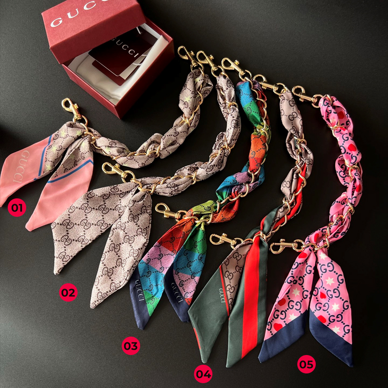 Gucci Scarf Bag Charm